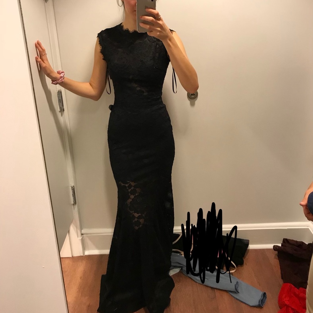 black betsy and adam lace dress